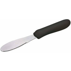 Winco - TKP-31 - Sandwich Spreader, Black PP Hdl, 3-5/8" x 1-1/4" Blade - Chef Cutlery - Maltese & Co New and Used  restaurant Equipment 