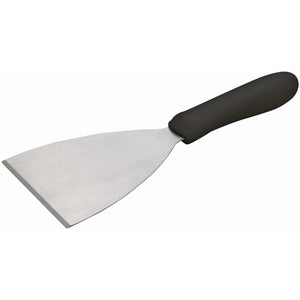 Winco - TKP-40 - Scraper, Black PP Hdl, 4-7/8" x 4" Blade - Chef Cutlery - Maltese & Co New and Used  restaurant Equipment 