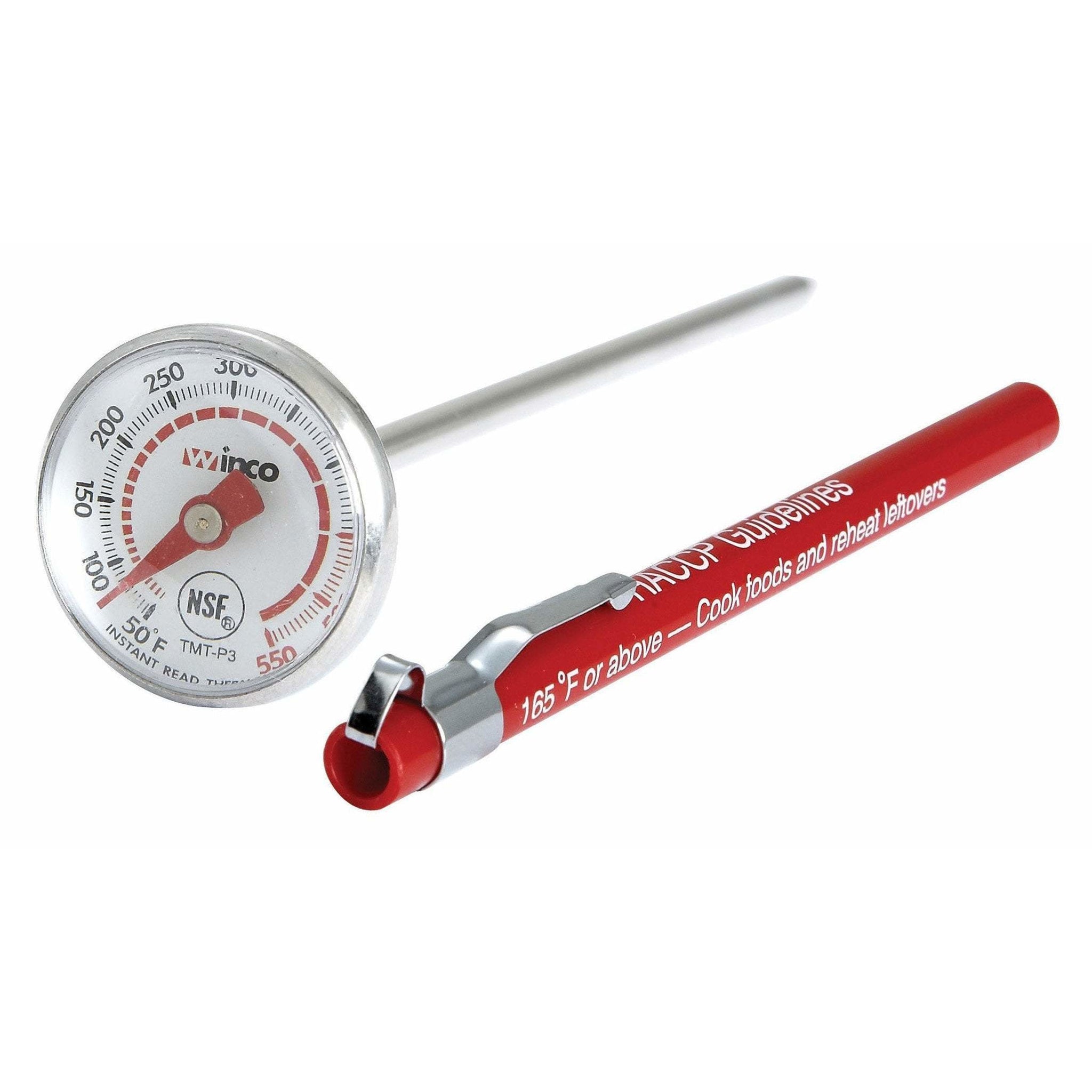 Winco - TMT-P3 - Pocket Test Thermometer, 50 to 550Â°F Range - Food  Preparation