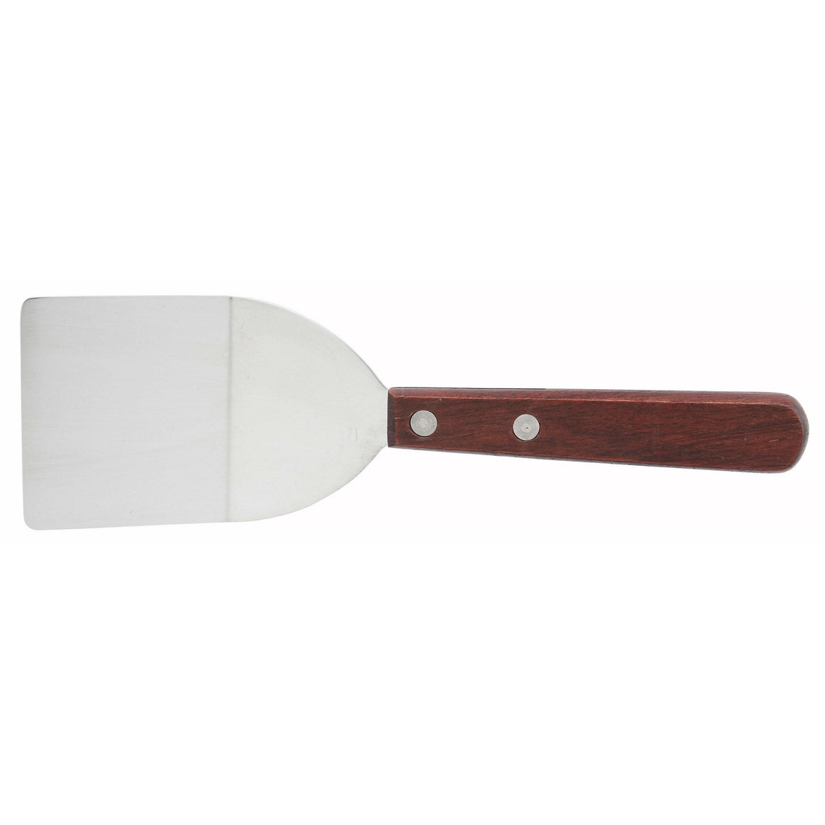 Winco - TN32 - Turner w/Offset, Wooden Hdl, 2" x 2-1/4" Blade - Chef Cutlery - Maltese & Co New and Used  restaurant Equipment 