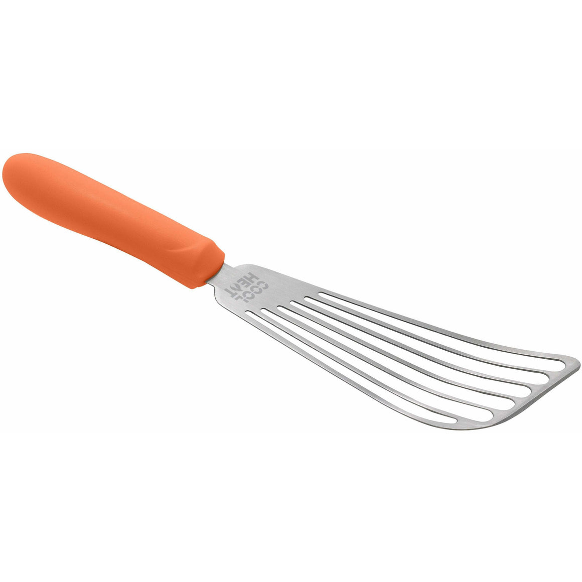 Winco - TNH-60 - High Heat Fish Spatula,Orange Nylon Hdl,  6-3/4"x3-1/4" Blade - Chef Cutlery - Maltese & Co New and Used  restaurant Equipment 