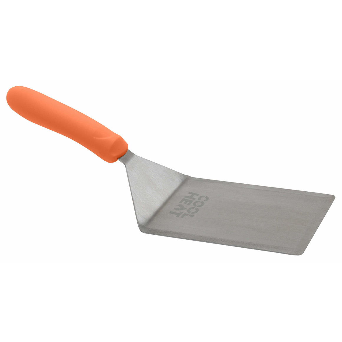 Winco - TNH-63 - High Heat Extra Heavy Turner w/Cutting Edge, Orange Nylon Hdl, 5â€x6â€ Blade - Chef Cutlery - Maltese & Co New and Used  restaurant Equipment 