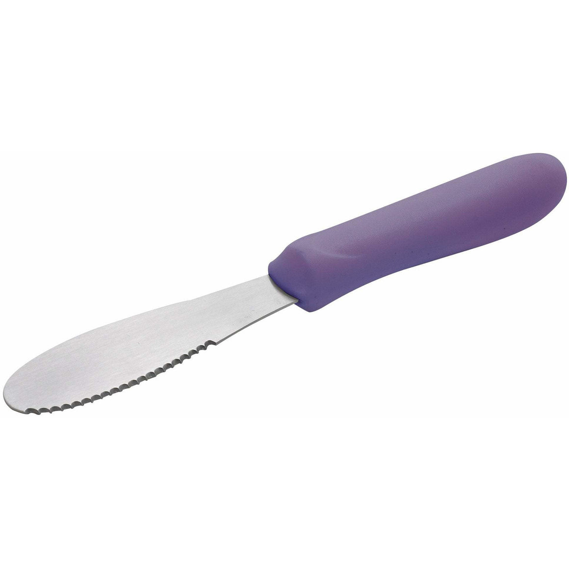 Winco - TWP-31P - Sandwich Spreader, Purple PP Hdl, 3-5/8" x 1-1/4" Blade, Allergen Free - Kitchen Utensils - Maltese & Co New and Used  restaurant Equipment 