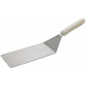 Winco - TWP-42 - Turner w/Offset, White PP Hdl, 8" x 4" Blade - Chef Cutlery - Maltese & Co New and Used  restaurant Equipment 