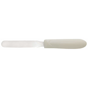 Winco - TWPS-4 - Bakery Spatula, White PP Hdl, 4" x-3/4" Blade - Chef Cutlery - Maltese & Co New and Used  restaurant Equipment 