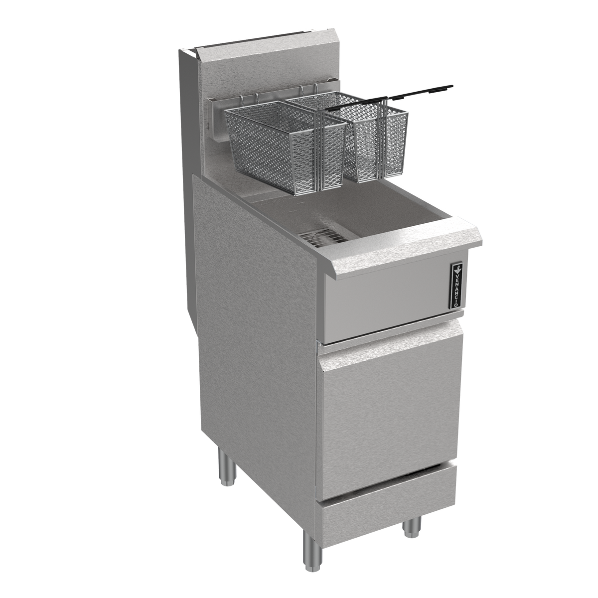 Venancio Deep Fryer 40lb PFR40G-CB - Maltese & Co
