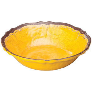 Winco - WDM001-606 - 7-1/2"Dia Melamine Hammered Bowl, Yellow, 24pcs/case - Dinnerware - Maltese & Co New and Used  restaurant Equipment 