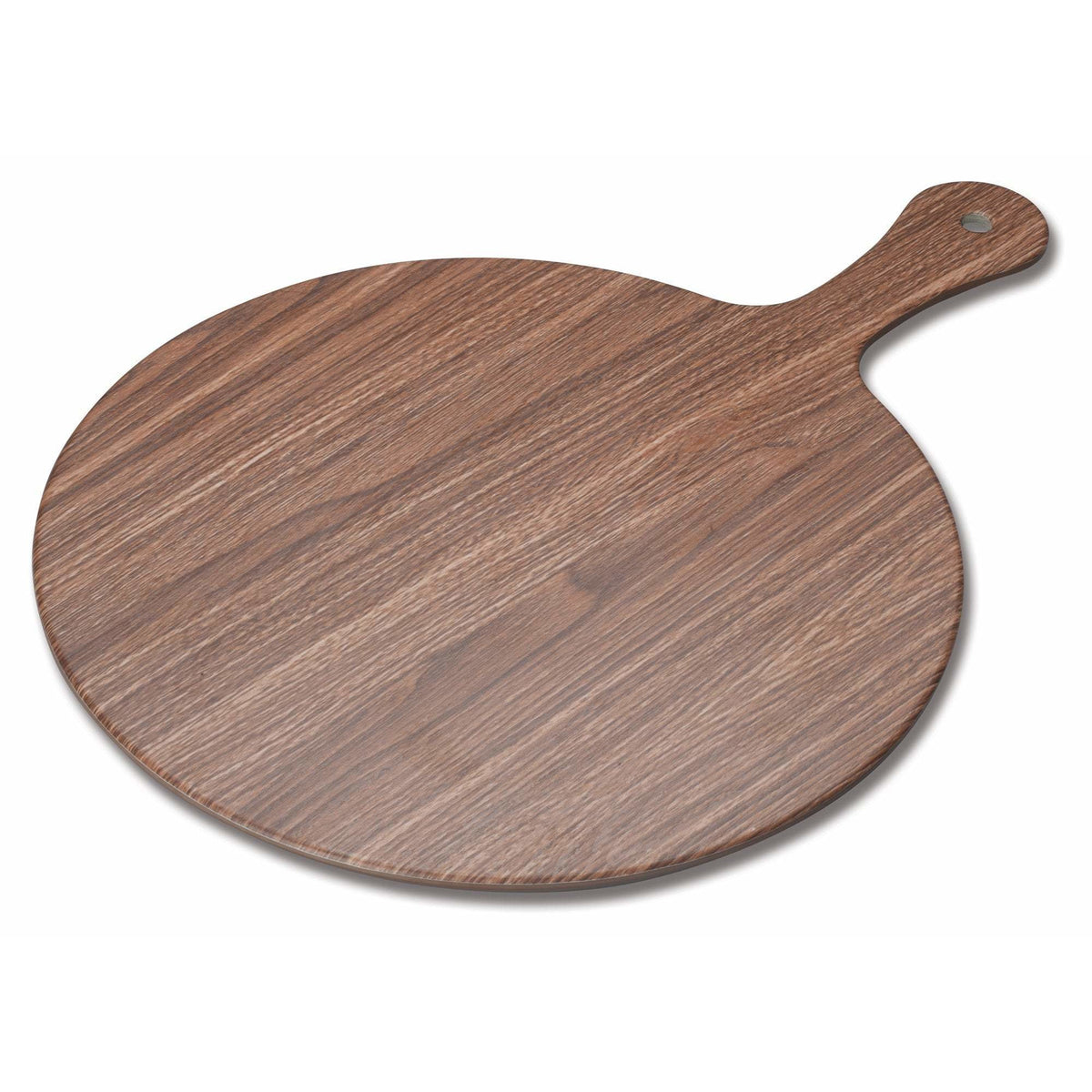 Winco - WDM002-402 - 11-7/8"Dia Melamine Round Platter, Wood, 12pcs/case - Dinnerware - Maltese & Co New and Used  restaurant Equipment 