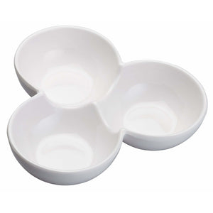 Winco - WDM006-202 - 7" Melamine Trio Bowl, White, 24pcs/case - Dinnerware - Maltese & Co New and Used  restaurant Equipment 