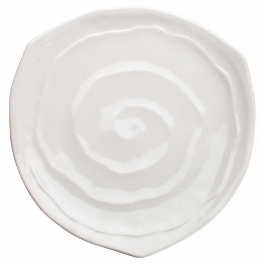 Winco - WDM007-201 - 9" Melamine Triangular Plate, White, 24pcs/case - Dinnerware - Maltese & Co New and Used  restaurant Equipment 