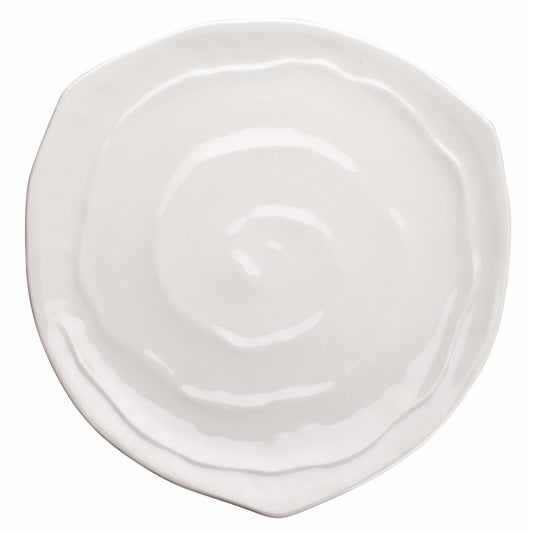 Winco - WDM007-202 - 10-5/8" Melamine Triangular Plate, White, 12pcs/case - Dinnerware - Maltese & Co New and Used  restaurant Equipment 