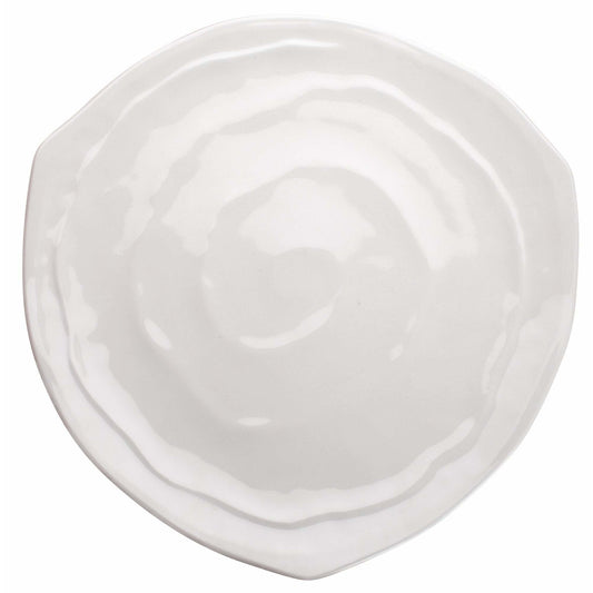 Winco - WDM007-203 - 13-1/4" Melamine Triangular Plate, White, 12pcs/case - Dinnerware - Maltese & Co New and Used  restaurant Equipment 