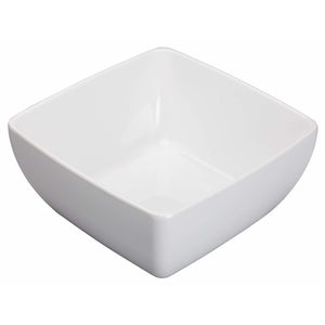 Winco - WDM009-205 - 10" Melamine Square Bowl, White, 6pcs/case - Dinnerware - Maltese & Co New and Used  restaurant Equipment 