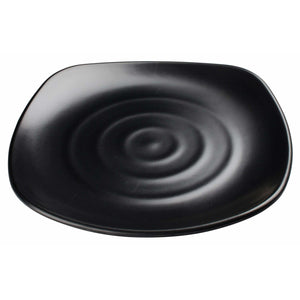 Winco - WDM013-304 - 11-3/4" Melamine Square Plate, Black, 24pcs/case - Dinnerware - Maltese & Co New and Used  restaurant Equipment 