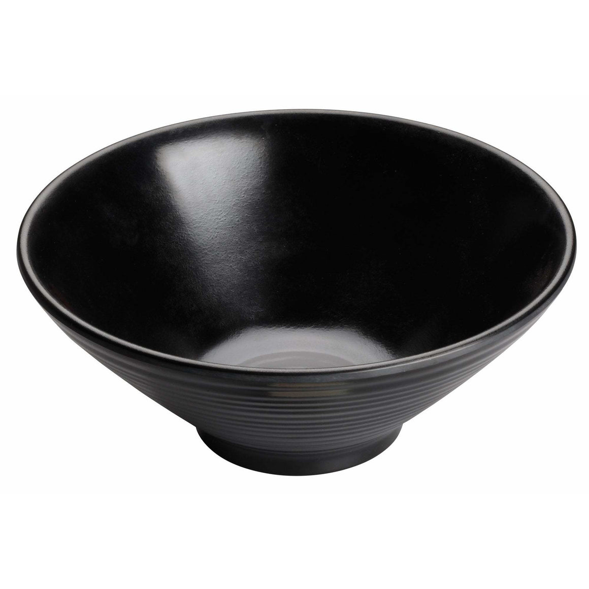 Winco - WDM014-304 - 9"Dia Melamine Bowl, Black, 24pcs/case - Dinnerware - Maltese & Co New and Used  restaurant Equipment 