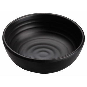 Winco - WDM017-302 - 4" Melamine Round Dish Bowl, Black, 48pcs/case - Dinnerware - Maltese & Co New and Used  restaurant Equipment 