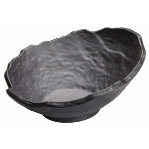 Winco - WDM019-309 - 11"Dia Melamine Angled Bowl, Black, 12pcs/case - Dinnerware - Maltese & Co New and Used  restaurant Equipment 