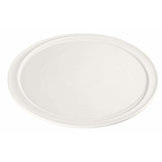 Winco - WDP007-101 - MAZARRI 10"Dia. Porcelain Round Platter, Bright White, 12 pcs/case - Dinnerware - Maltese & Co New and Used  restaurant Equipment 