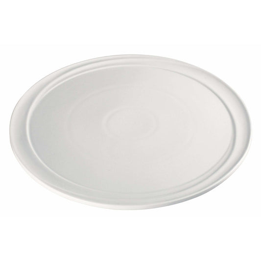 Winco - WDP007-102 - MAZARRI 11"Dia. Porcelain Round Platter, Bright White, 12 pcs/case - Dinnerware - Maltese & Co New and Used  restaurant Equipment 