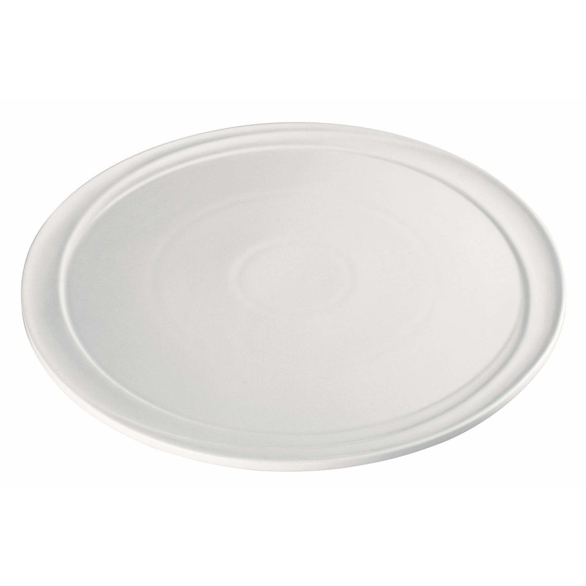 Winco - WDP007-102 - MAZARRI 11"Dia. Porcelain Round Platter, Bright White, 12 pcs/case - Dinnerware - Maltese & Co New and Used  restaurant Equipment 
