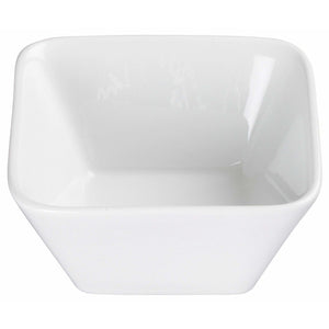 Winco - WDP008-101 - LAURETS 4-1/2"Sq Porcelain Square Bowl, Bright White, 24 pcs/case - Dinnerware - Maltese & Co New and Used  restaurant Equipment 