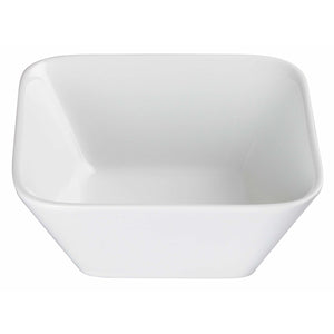 Winco - WDP008-103 - LAURETS 6-3/4"Sq Porcelain Square Bowl, Bright White, 24 pcs/case - Dinnerware - Maltese & Co New and Used  restaurant Equipment 