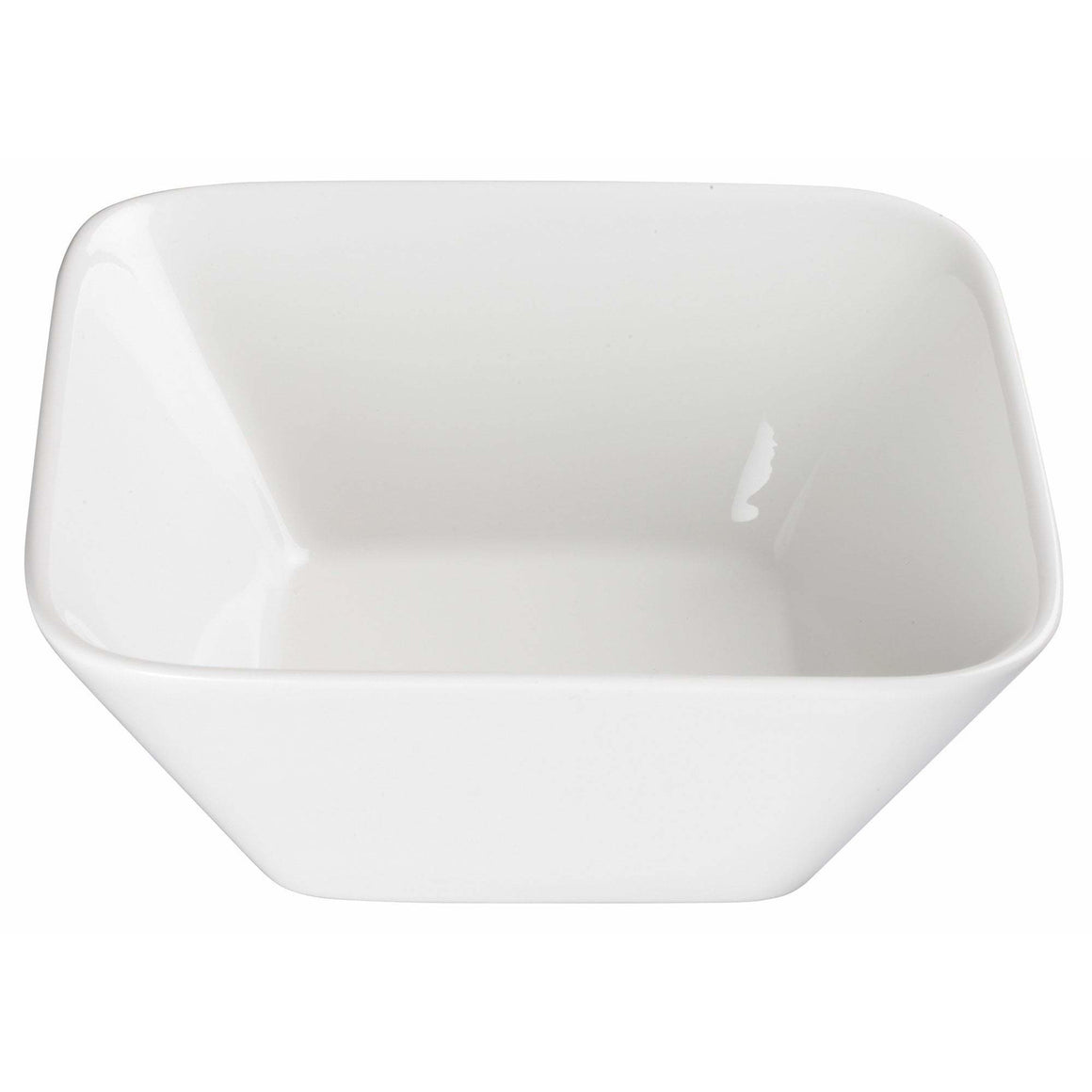Winco - WDP008-104 - LAURETS 7-5/8"Sq Porcelain Square Bowl, Bright White, 12 pcs/case - Dinnerware - Maltese & Co New and Used  restaurant Equipment 