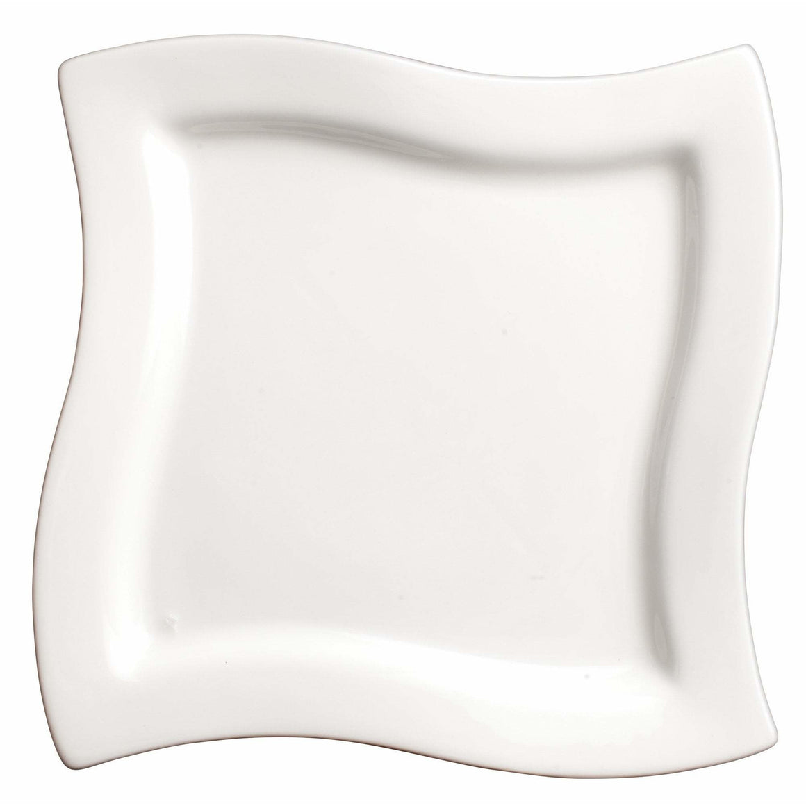 Winco - WDP011-102 - CRAMONT 7-1/2"Sq Porcelain Square Plate, Bright White, 24 pcs/case - Dinnerware - Maltese & Co New and Used  restaurant Equipment 