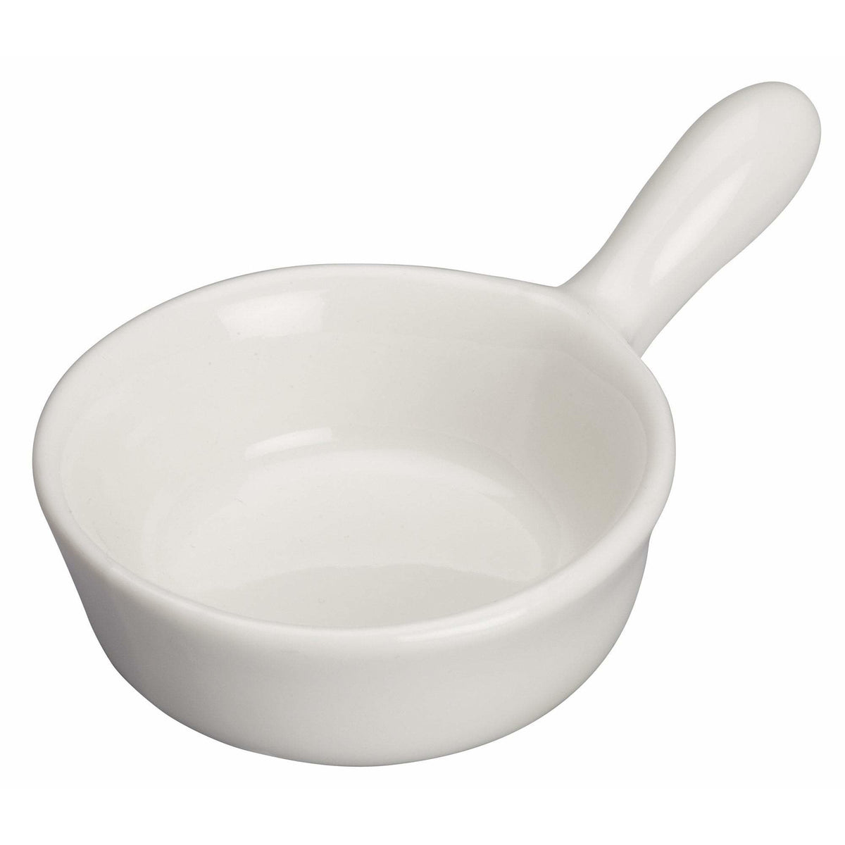 Winco - WDP021-101 - 2-1/2"Dia Porcelain Mini Dish, Bright White, 36 pcs/case - Dinnerware - Maltese & Co New and Used  restaurant Equipment 