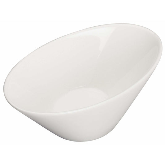 Winco - WDP021-108 - 4" x 2-1/2" Porcelain Oval Dish, Bright White, 36 pcs/case - Dinnerware - Maltese & Co New and Used  restaurant Equipment 