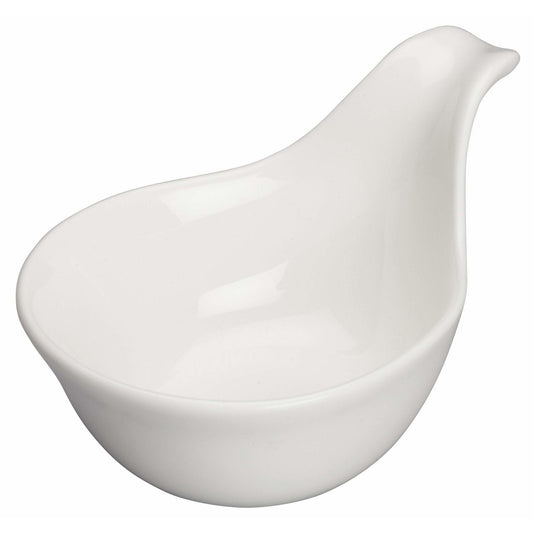 Winco - WDP021-110 - 3"Dia x 2"H Porcelain Saucer, Bright White, 36 pcs/case - Dinnerware - Maltese & Co New and Used  restaurant Equipment 