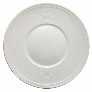 Winco - WDP022-107 - ZENDO 9"Dia. Porcelain Round Plate, Bright White, 24 pcs/case - Dinnerware - Maltese & Co New and Used  restaurant Equipment 