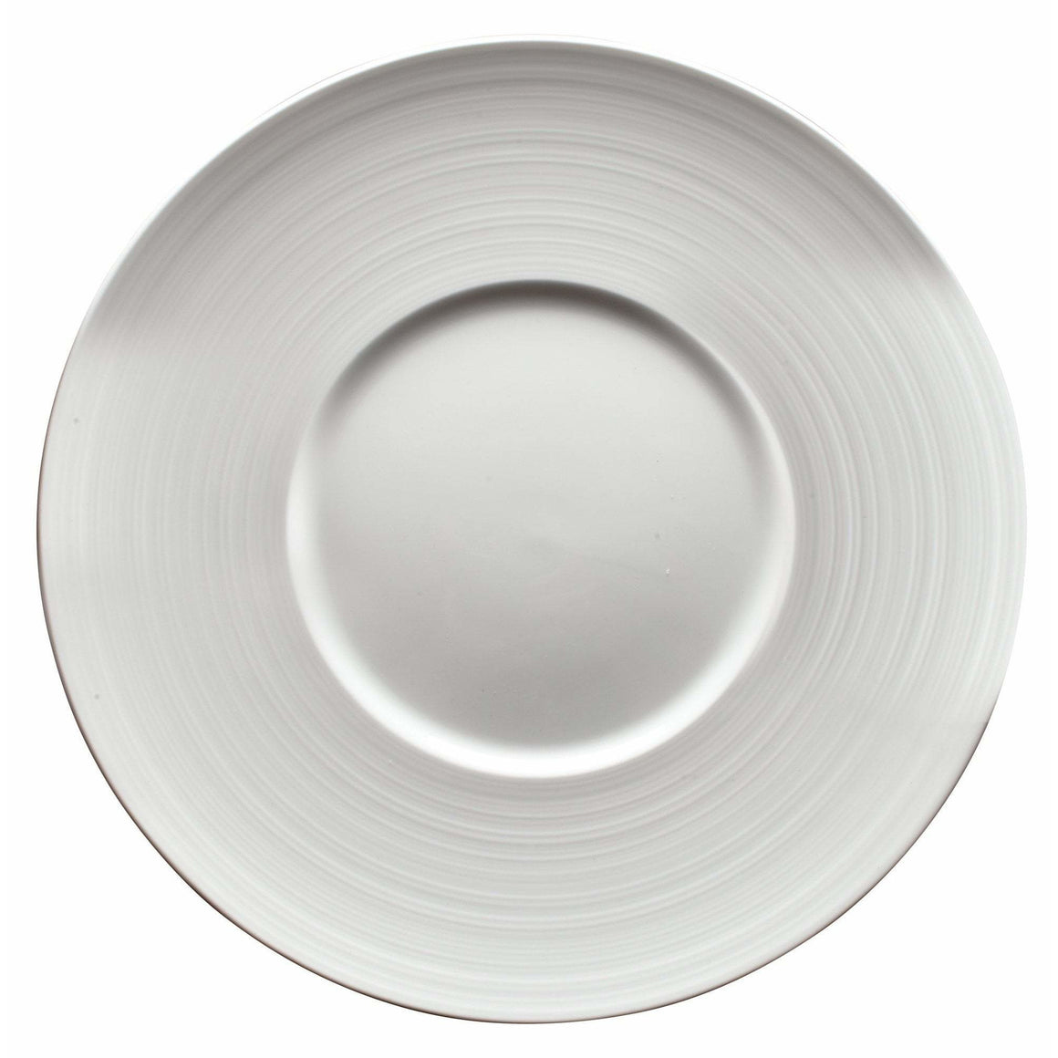 Winco - WDP022-109 - ZENDO 11-1/8"Dia. Porcelain Round Plate, Bright White, 12 pcs/case - Dinnerware - Maltese & Co New and Used  restaurant Equipment 