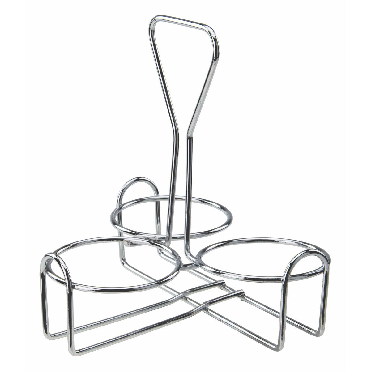 Winco - WH-4 - Chrome Plated Cruet Rack for Condiment Jars - Tabletop - Maltese & Co New and Used  restaurant Equipment 