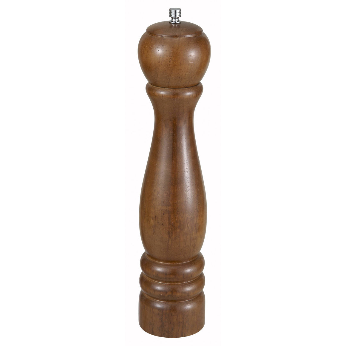 Winco - WPM-12 - 12" Traditional Pepper Mill, Oak Finish - Tabletop - Maltese & Co New and Used  restaurant Equipment 