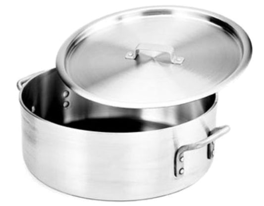 Crestware BZR25 Brazier W/Cover 25 qt - Maltese & Co New and Used  restaurant Equipment 