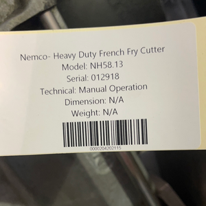 Nemco- Heavy Duty French Fry Cutter - Maltese & Co