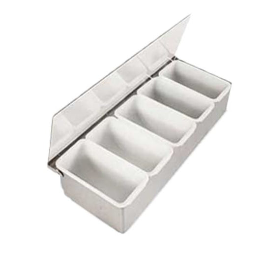 Crestware  SCD5 - 5 Box Condiment Holder Dispenser - Maltese & Co New and Used  restaurant Equipment 